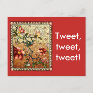 Carte Postale Tweet Tweet Tweet