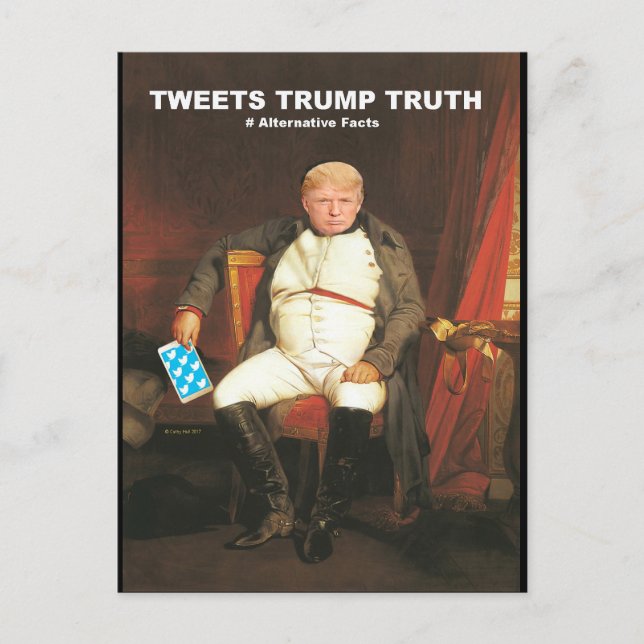 Carte Postale Tweete Trump Truth (Devant)