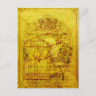Carte Postale Tweets d'or