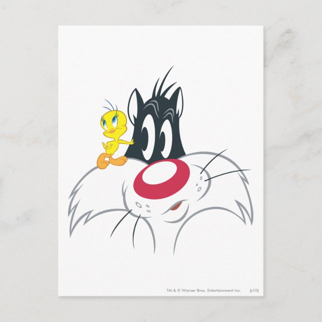 Carte Postale TWEETY™ En action Pose 12 (Devant)
