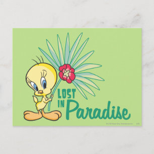 Carte Postale TWEETY™ "Perdu au paradis"