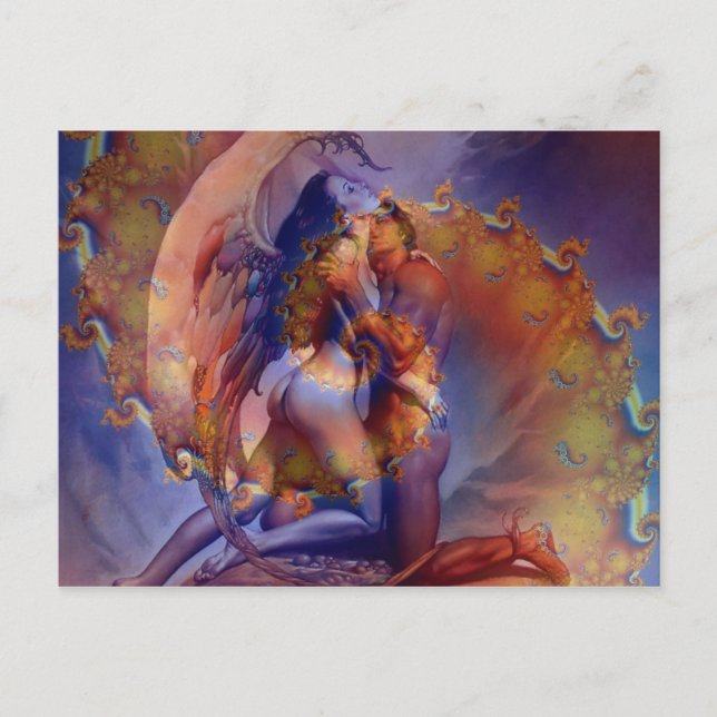 Carte Postale Twin Flame Love (Devant)