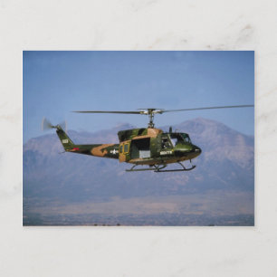 Carte Postale Twin Huey UH-1N