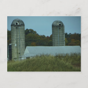 Carte Postale Twin Silos