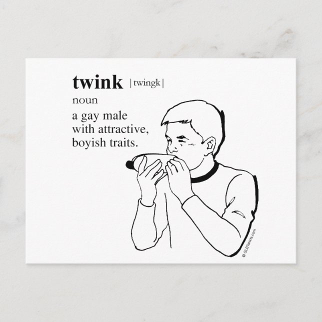CARTE POSTALE TWINK (Devant)
