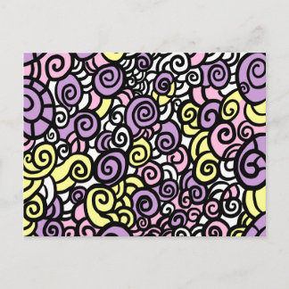 Carte Postale Twirls