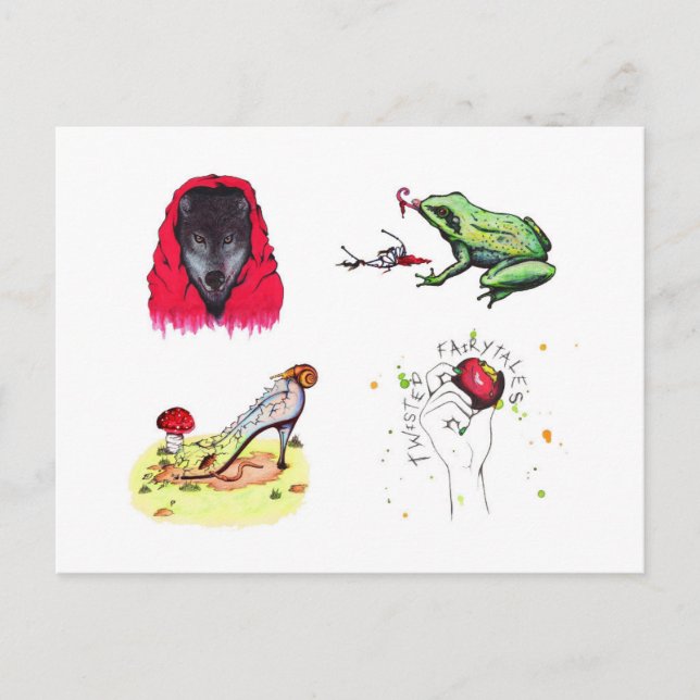 Carte Postale Twisted Fairytales (Carte postale) (Devant)