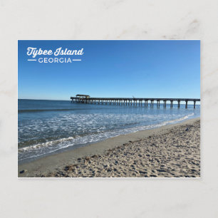 Carte Postale Tybee Island Georgia Pier Beach