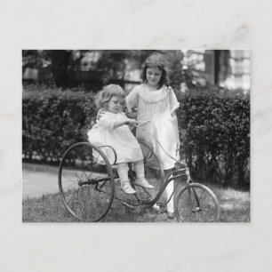Carte Postale Tyke sur Trike, années 1920