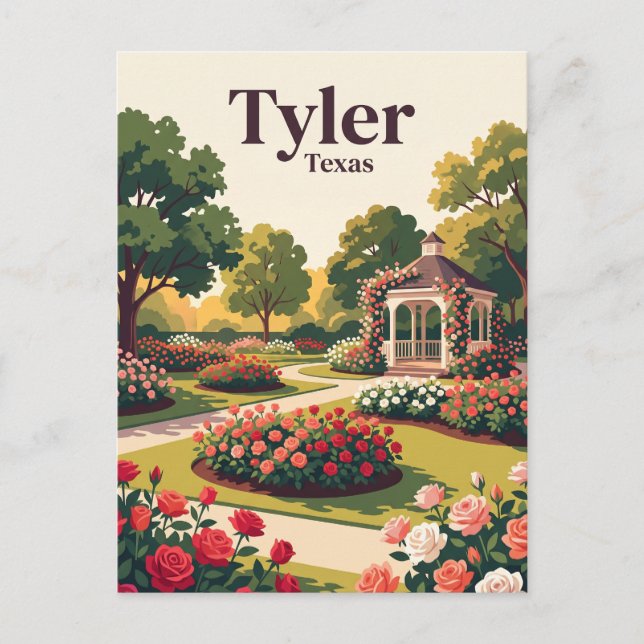 Carte Postale Tyler, Texas (Devant)