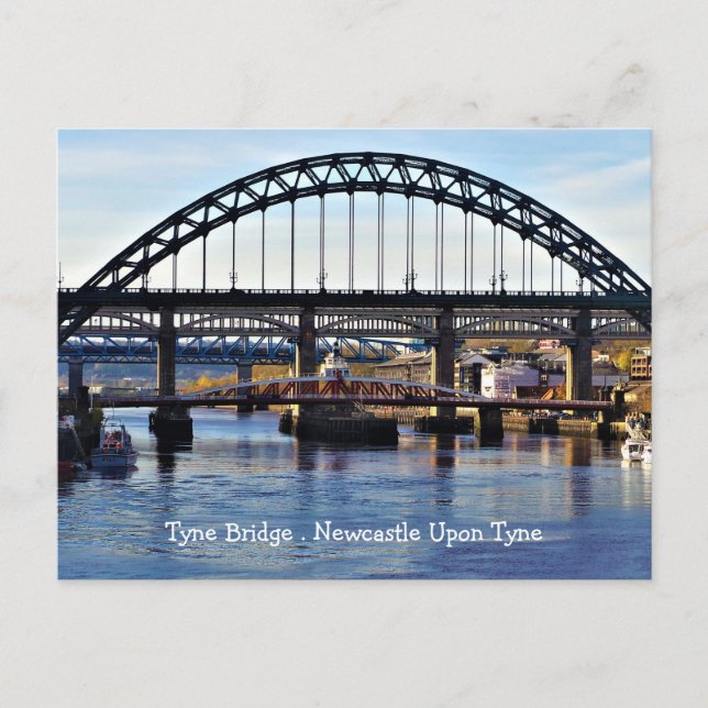 Carte Postale Tyne Bridge Newcastle (Royaume-Uni) Photo (Devant)