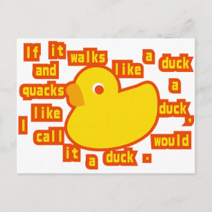 Carte Postale Type_Canard