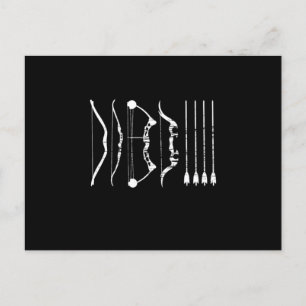 Carte Postale Types de vaches Tir à l'arc Bowman Tir à l'arc Gi