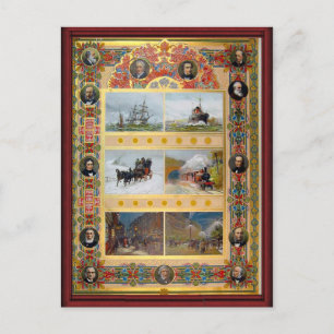 Carte Postale Types vintages de transport