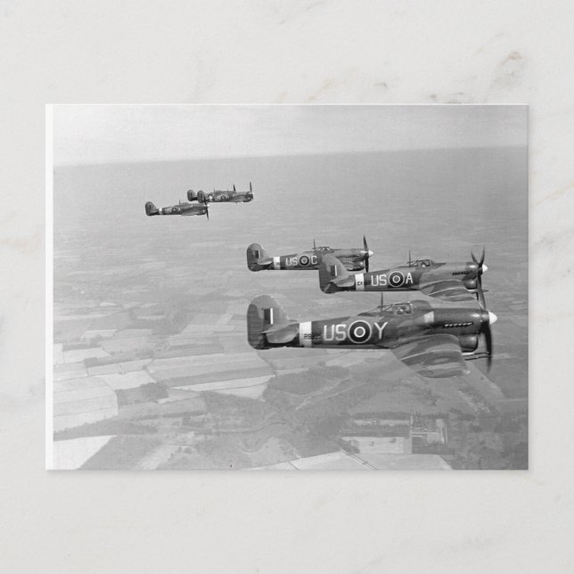 Carte Postale Typhons en route pour la France (Devant)