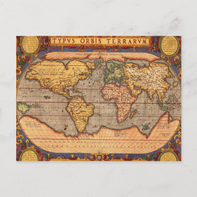 Carte Postale Typvs Orbis Terrarvm (Devant)