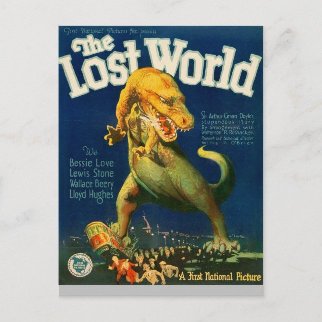 Carte Postale Tyrannosaurus piétiné (Devant)