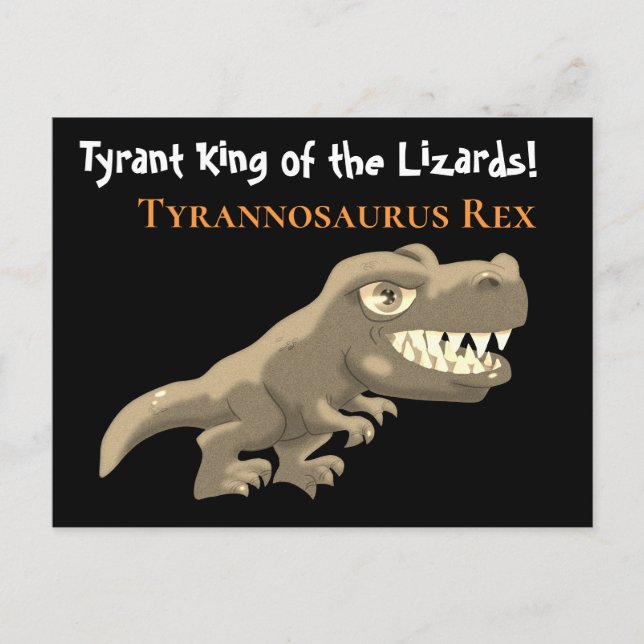 Carte Postale Tyrannosaurus Rex (Devant)