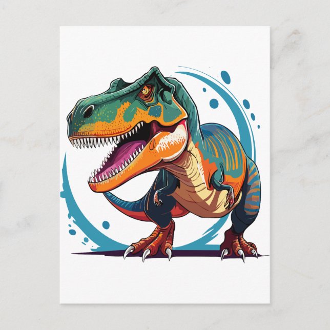 Carte Postale Tyrannosaurus Rex (Devant)
