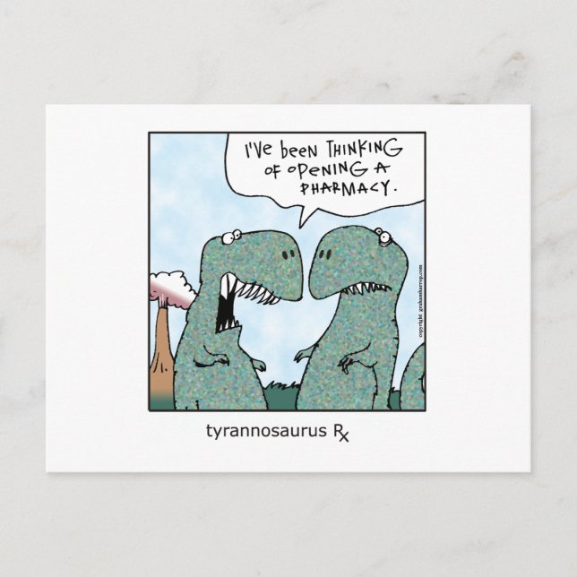 Carte Postale Tyrannosaurus Rx (Devant)