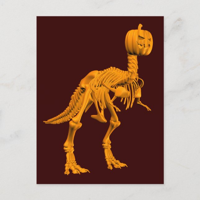 Carte Postale Tyrannosaurus tricktraitus (Devant)