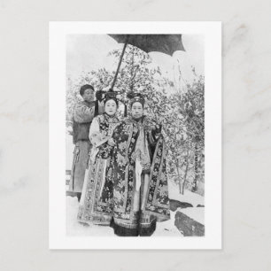 Carte Postale Tz'u Hsi (1835-1908) Empress Dowager de Chine, c.1