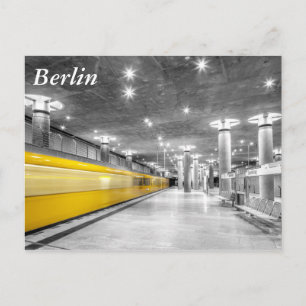Carte Postale U Bahn Berlin