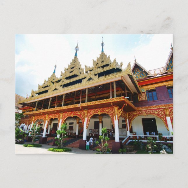 Carte Postale U TA MA Temple (Devant)