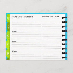 Carte postale "U-Y" du carnet d'adresses de Faire-