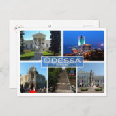 Carte Postale UA Ukraine - Odessa - (Devant / Derrière)