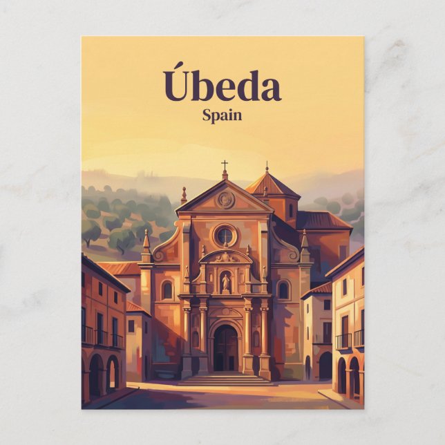 Carte Postale Úbeda Espagne (Devant)