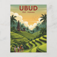 Ubud Bali Indonésie Voyage