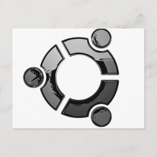 Carte Postale Ubuntu (chrome)