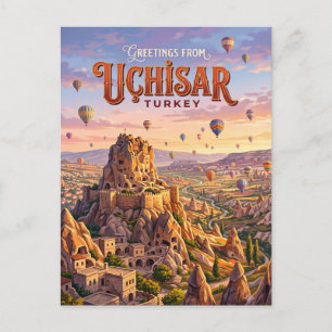 Carte Postale Uçhisar Turquie