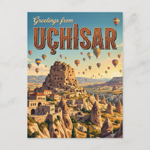 Carte Postale Uçhisar Turquie