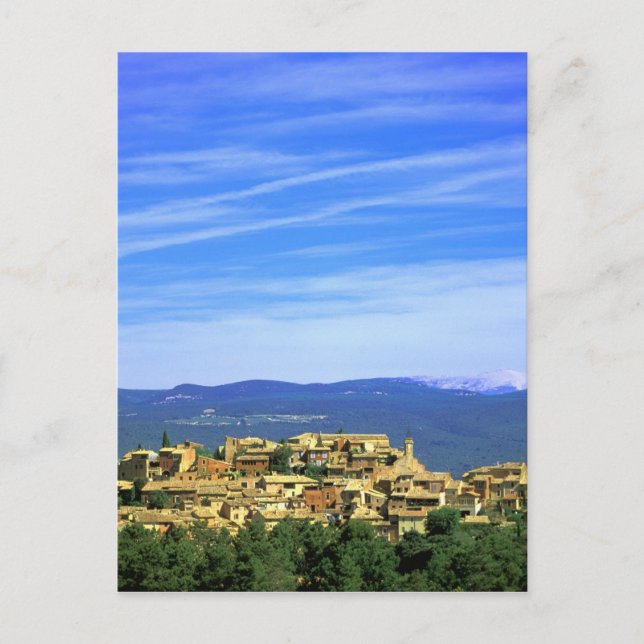 Carte Postale UE, France, Provence, Vaucluse, Roussillon. (Devant)