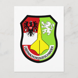 Carte Postale Ueberwachungsgeschwader Force aérienne autrichienn