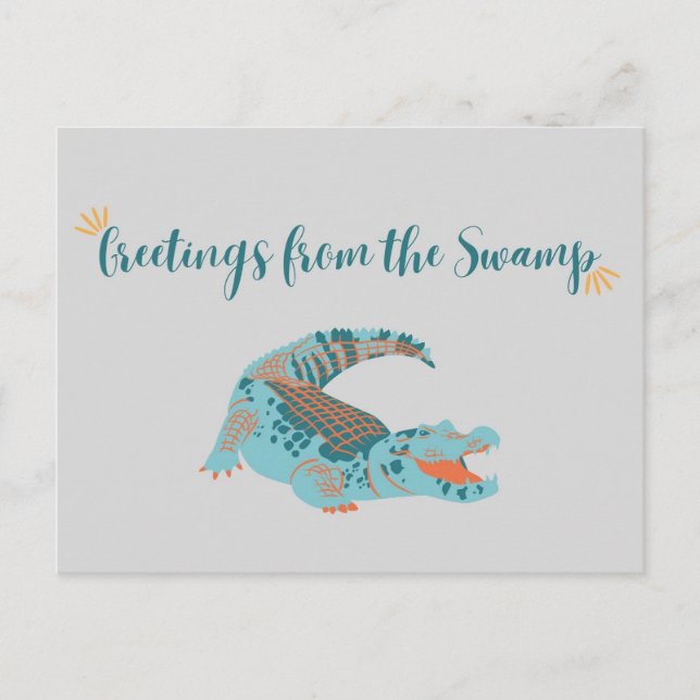 Carte postale UF// Salutations du marais (Devant)