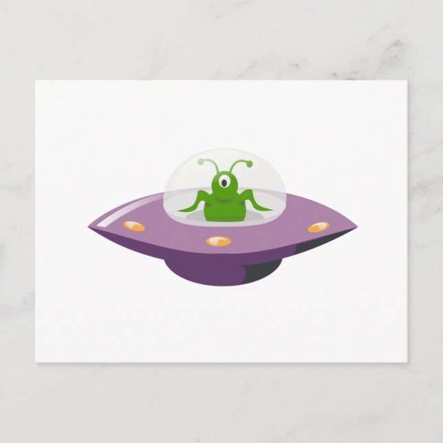 Carte Postale ufo (Devant)