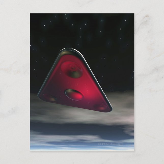 CARTE POSTALE UFO 3 (Devant)
