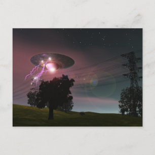 Carte postale UFO sur Powercard 2