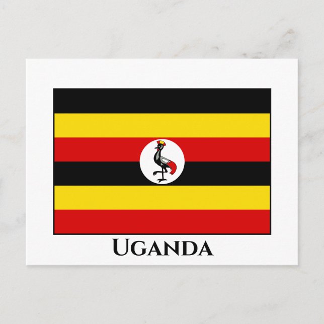 Carte Postale Uganda Flag (Devant)