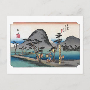 Carte Postale ukiyoe Hiroshige n°07 Hiratsuka