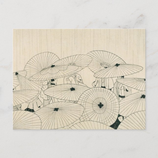 Carte Postale Ukiyoe moderne par Komura Settai (Devant)