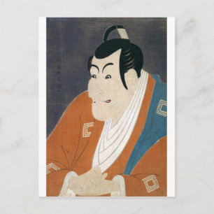 Carte Postale ukiyoe - syaraku - No.1 Ōtani Oniji