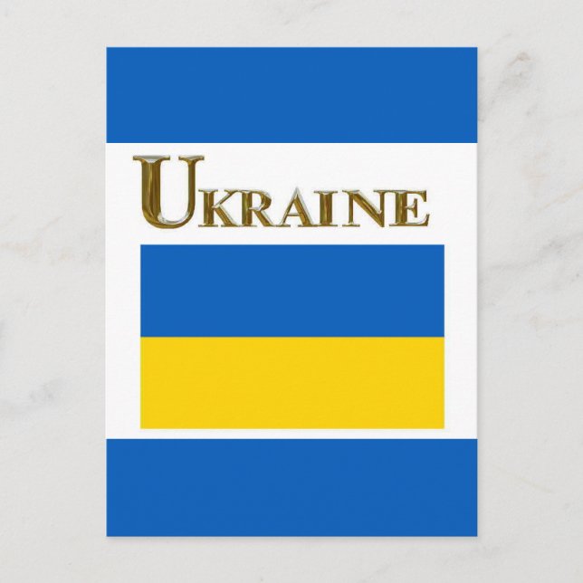 CARTE POSTALE UKRAINE (Devant)