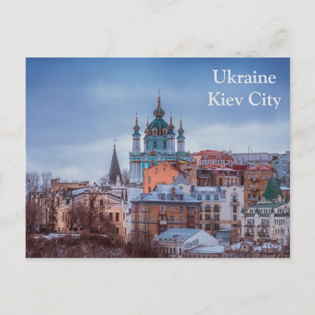 Carte Postale Ukraine Kiev City Travel Tourism Postcard (Devant)