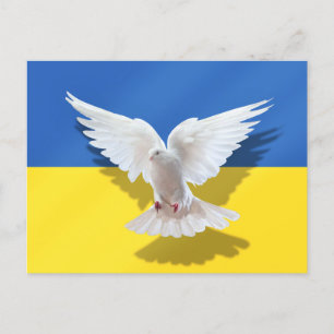 Carte postale Ukraine Peace Dove - Liberté