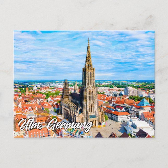 Carte Postale Ulm, Allemagne (Devant)
