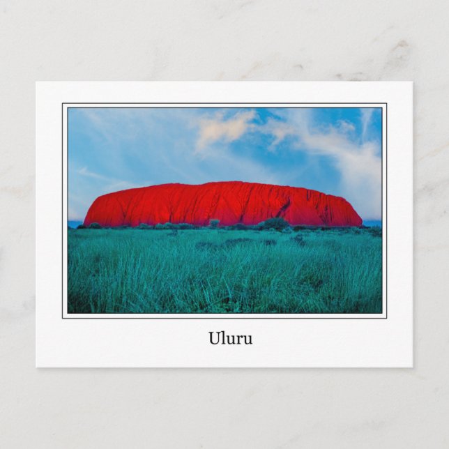 Carte Postale Uluru (Devant)